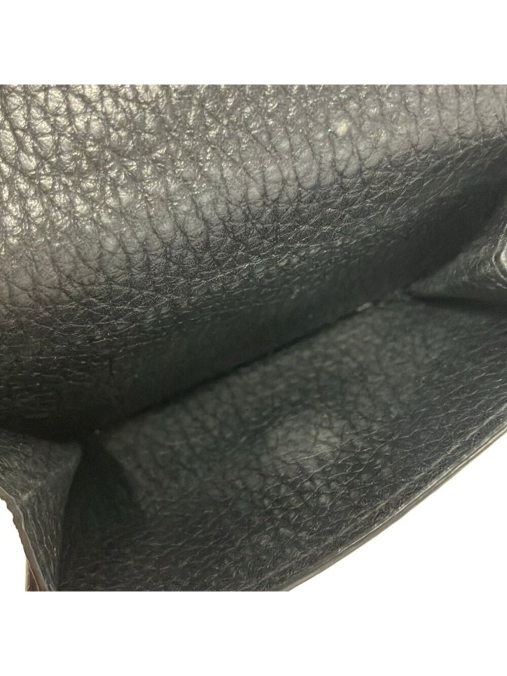 Prada Trifold Wallet Black Leather - Picture 4 of 5